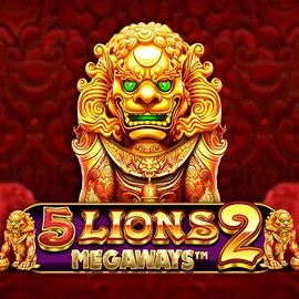 5 Lions Megaways 2 logo by Pragmatic Play at 5Gringos Casino