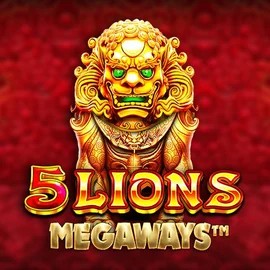 5 Lions Megaways logo by Pragmatic Play 5Gringos Casino