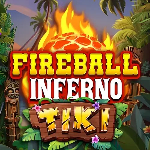 Slots logo of Fireball Inferno Tiki from NetEnt at 5Gringos Casino