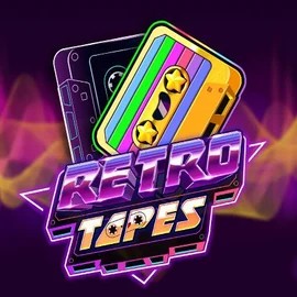 Retro Tapes slot logo by Push Gaming at 5Gringos Casino