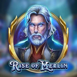 Rise of Merlin game by Play’n GO – logo hosted on 5Gringos Casino