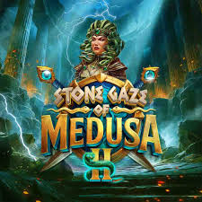 Stone Gaze of Medusa 2 logo by Stakelogic at 5Gringos Casino