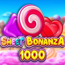 Sweet Bonanza 1000 slot visual from Pragmatic Play available on 5gringo-casino.gr